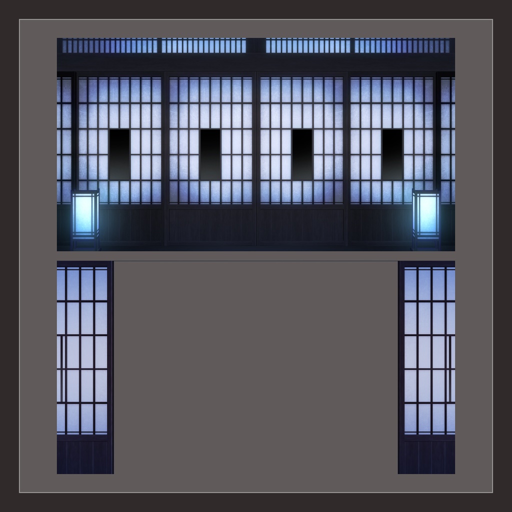 【ココフォリア素材】障子トランジション