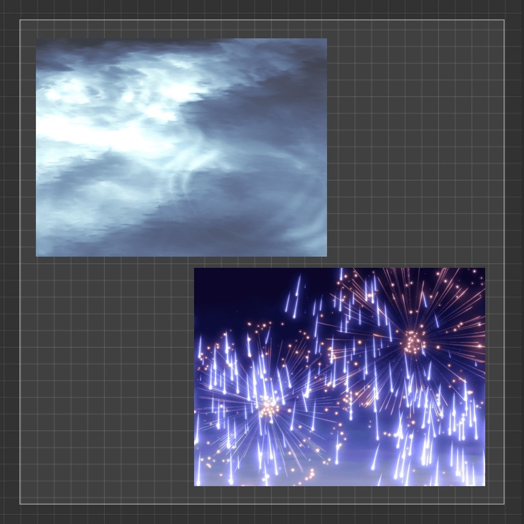 【ココフォリア素材】印象背景