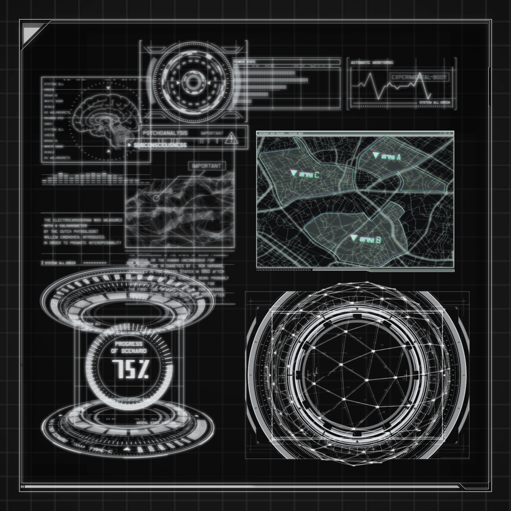 【ココフォリア素材】Blue Ghost ver.2