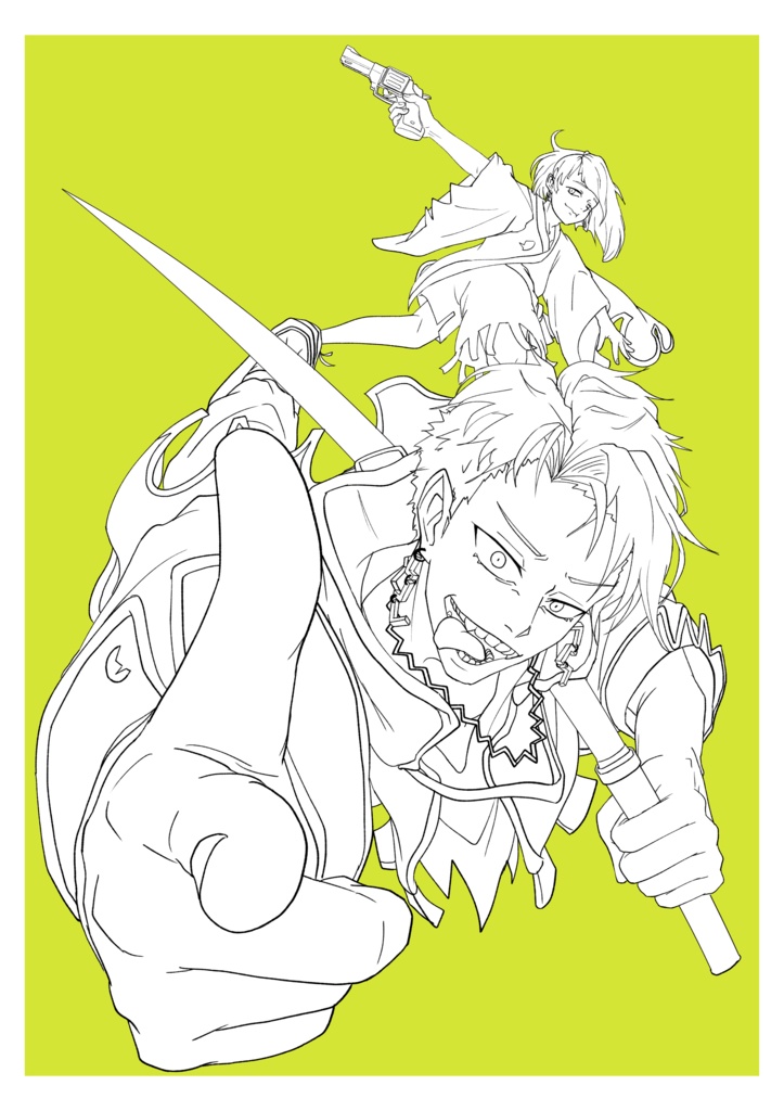 イラスト集『反撃-counter attack-』