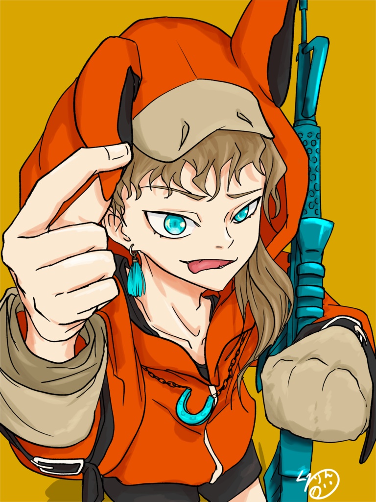 イラストカード＜ポニー＞