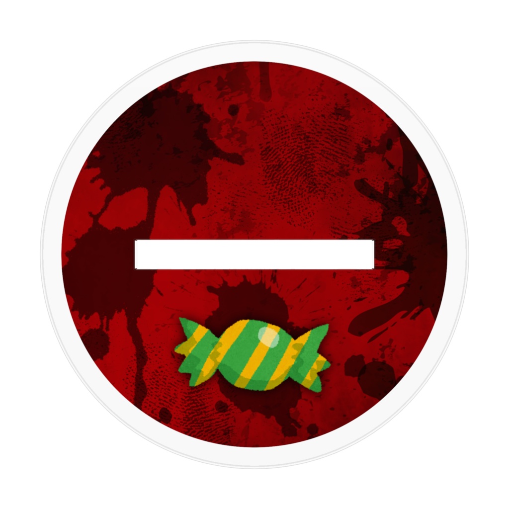 ちびうたくんアクリルフィギュア ガクブルver. 7㎝