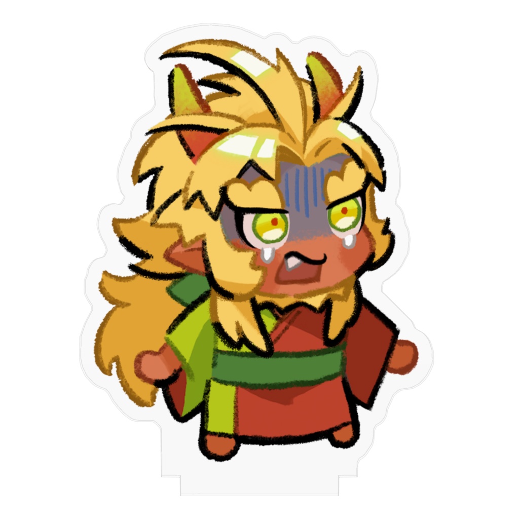 ちびうたくんアクリルフィギュア ガクブルver. 7㎝