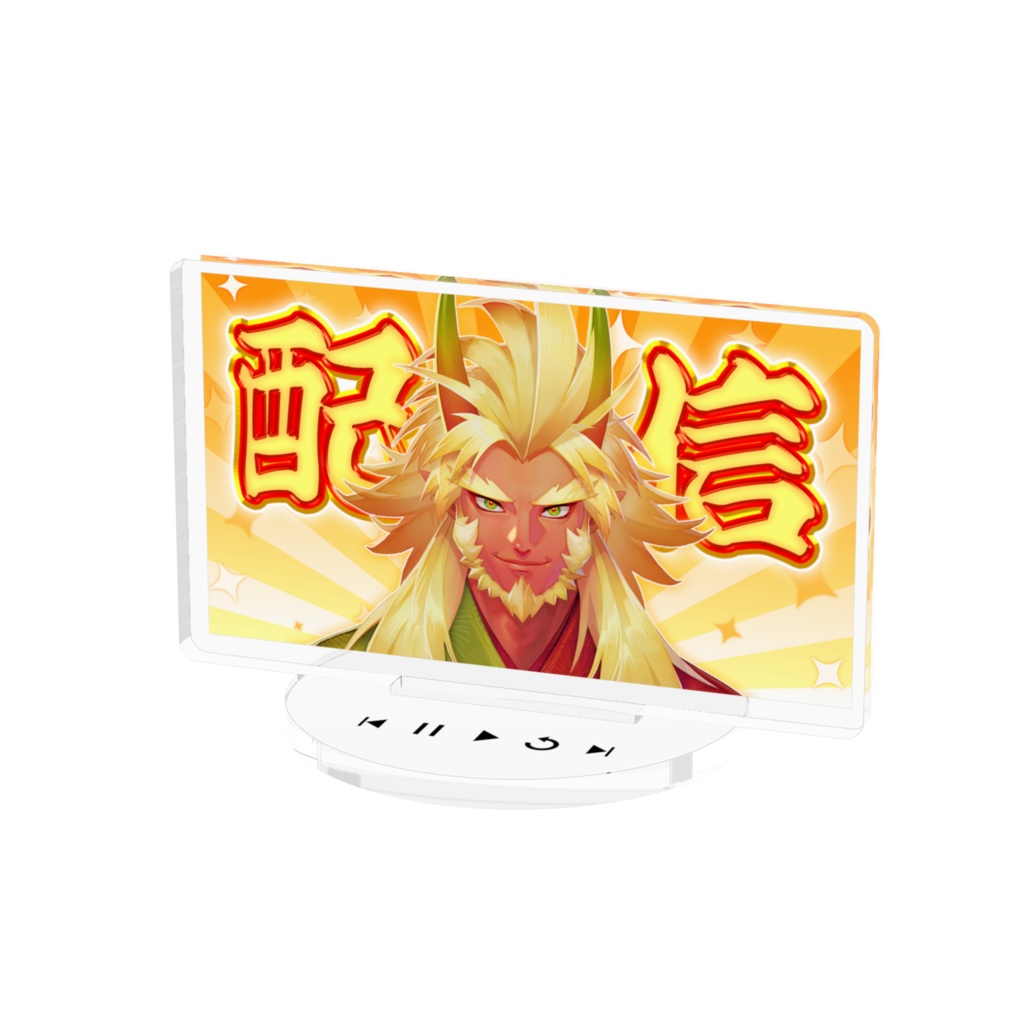 汎用配信サムネイル アクリルフィギュア 7㎝