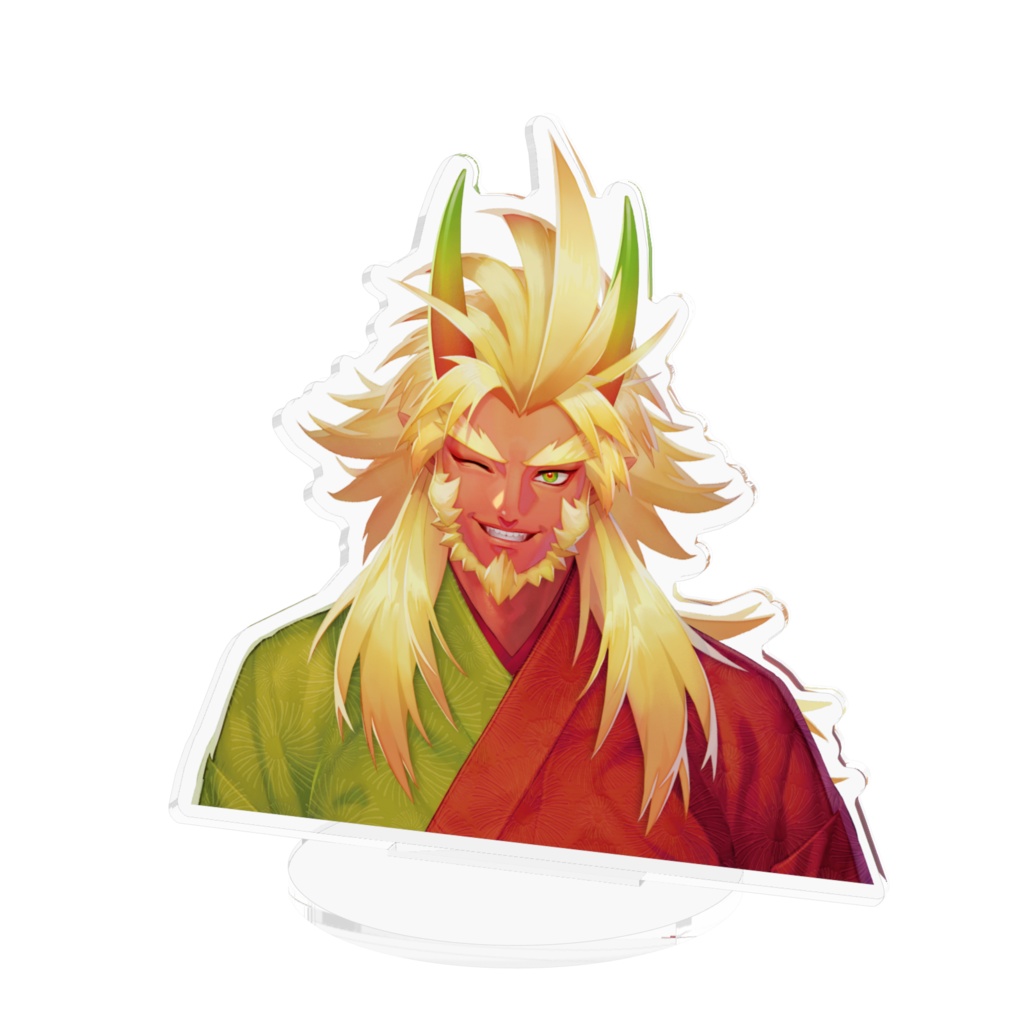 胸上アクリルフィギュア 10㎝