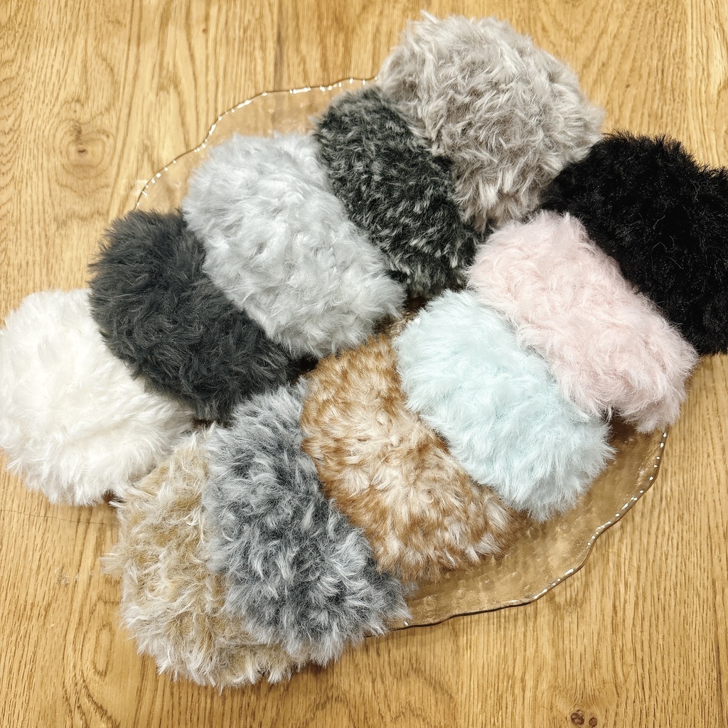 11/24 21時〜ぬいぐるみ用ファー帽子