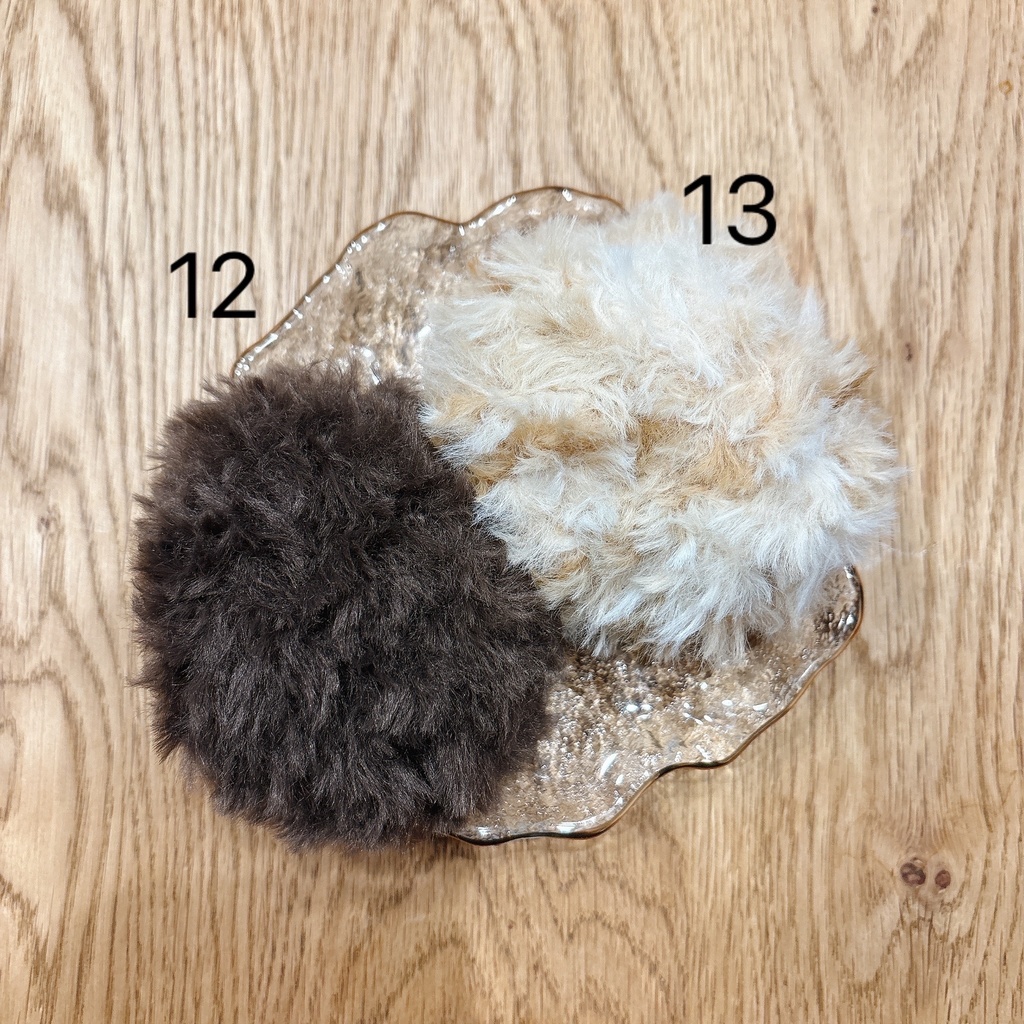 11/24 21時〜ぬいぐるみ用ファー帽子