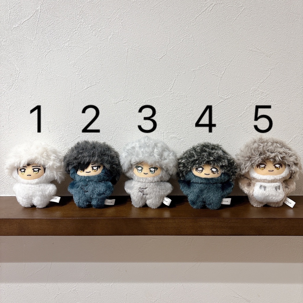 11/24 21時〜ぬいぐるみ用ファー帽子