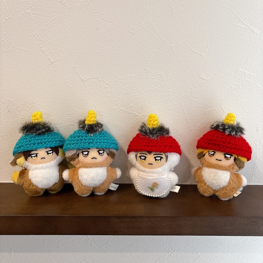 ぬいぐるみ用小鬼帽子