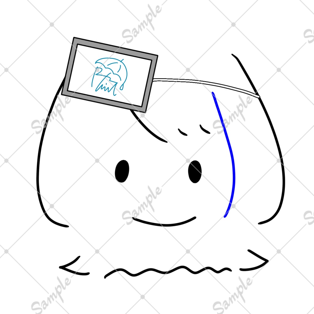 『るいうくらげ』アクリルキーホルダー