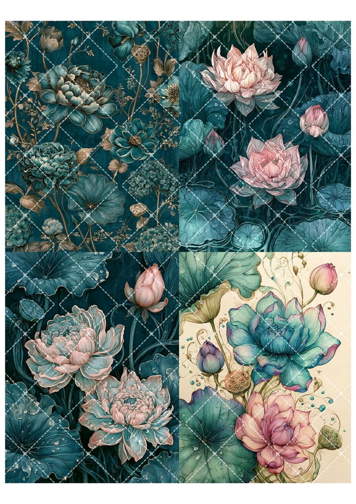 【印刷可】蓮の花素材集117点