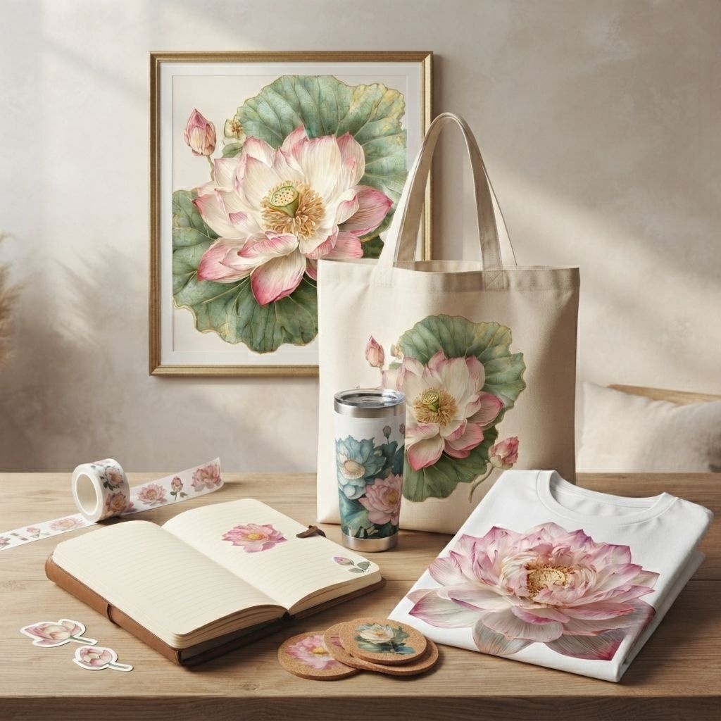 【印刷可】蓮の花素材集117点