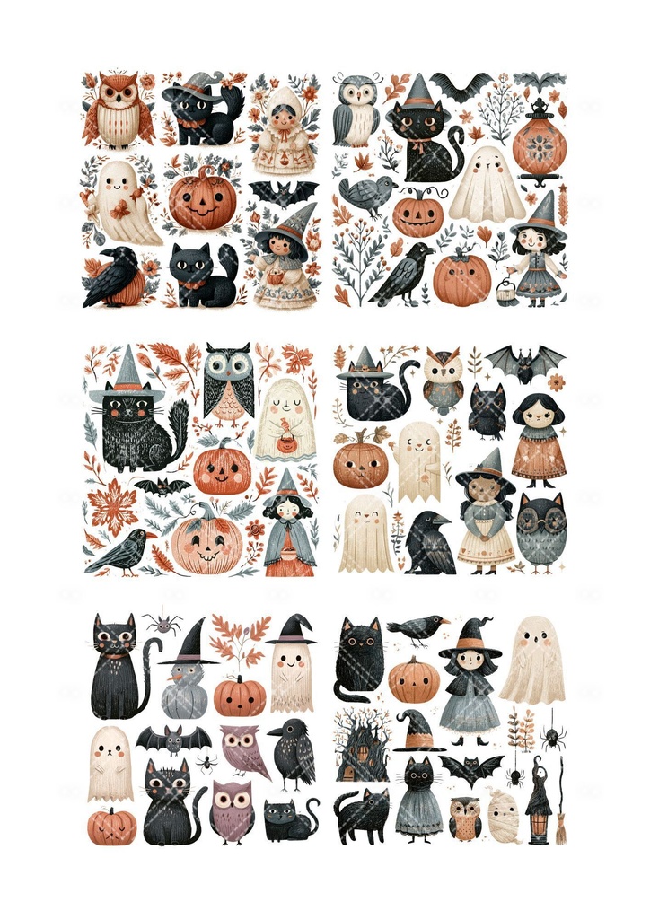 【印刷可】ハロウィン素材集 250点