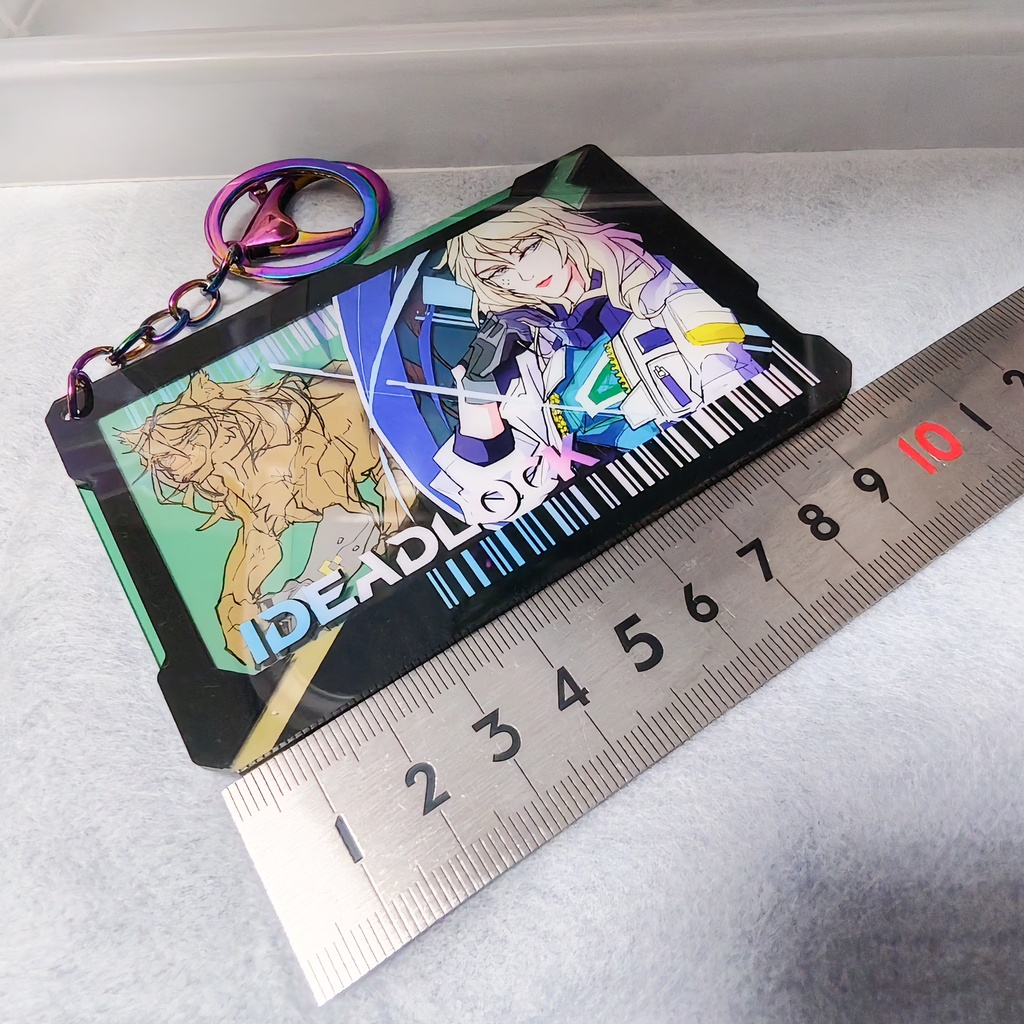 デッドロック 二層IDカード風アクリルキーホルダー(¥1500)