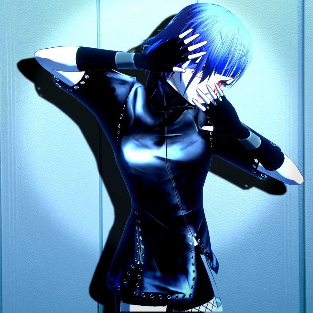 【全8色】ビニールクラッド【VRoidアイテム】