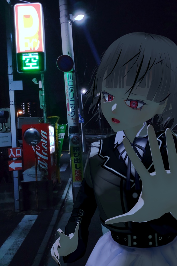 【VRoidメイド服】サイレントブルーム【全8色】