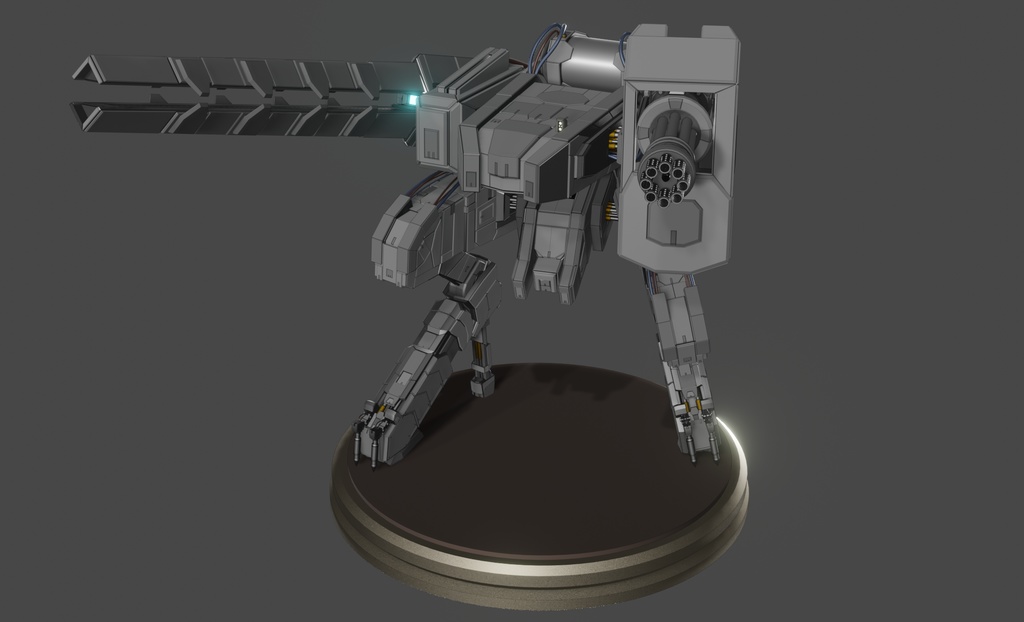 オリジナルロボット「velociraptor」スタチュー