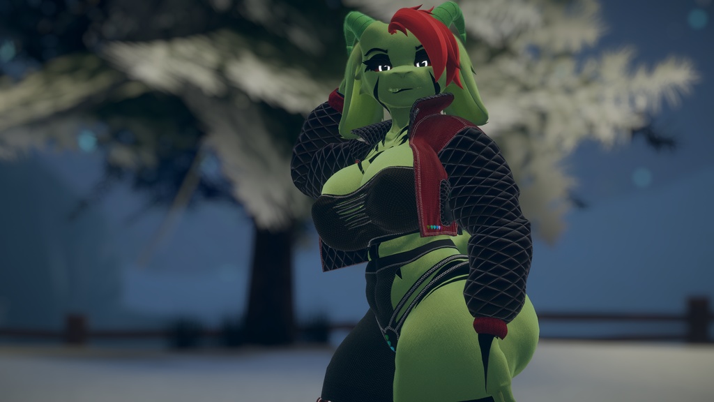 Lisera [VRC + Blender Rig] - Reivene3D - 9/9