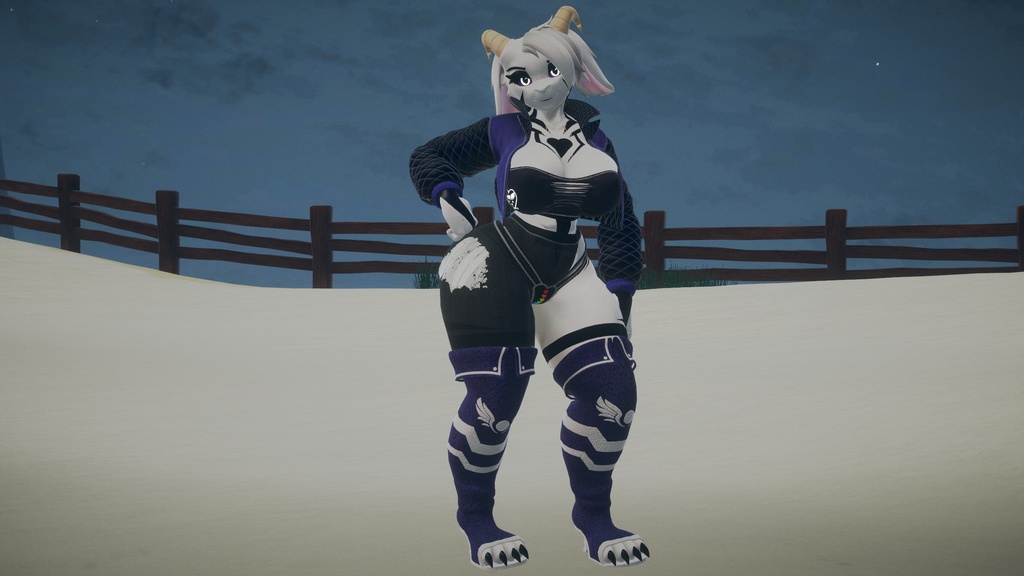 Lisera [VRC + Blender Rig] - Reivene3D - 2/9