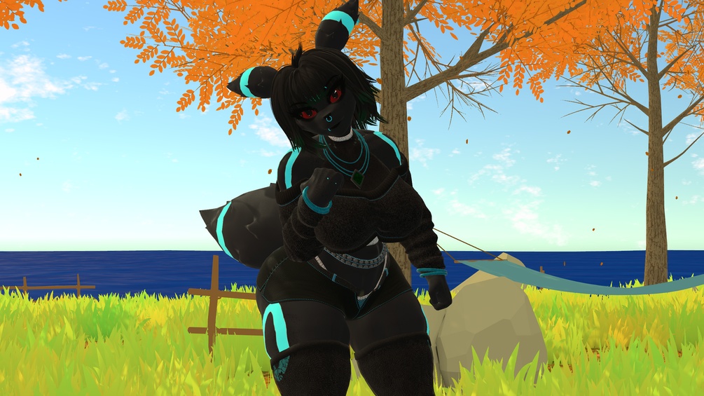 Obsidian [VRC + Blender Rig] - Reivene3D - 8/8