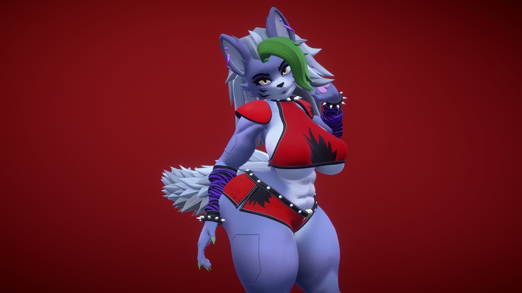 Rosie [VRC + Blender Rig] - Reivene3D - 2/8