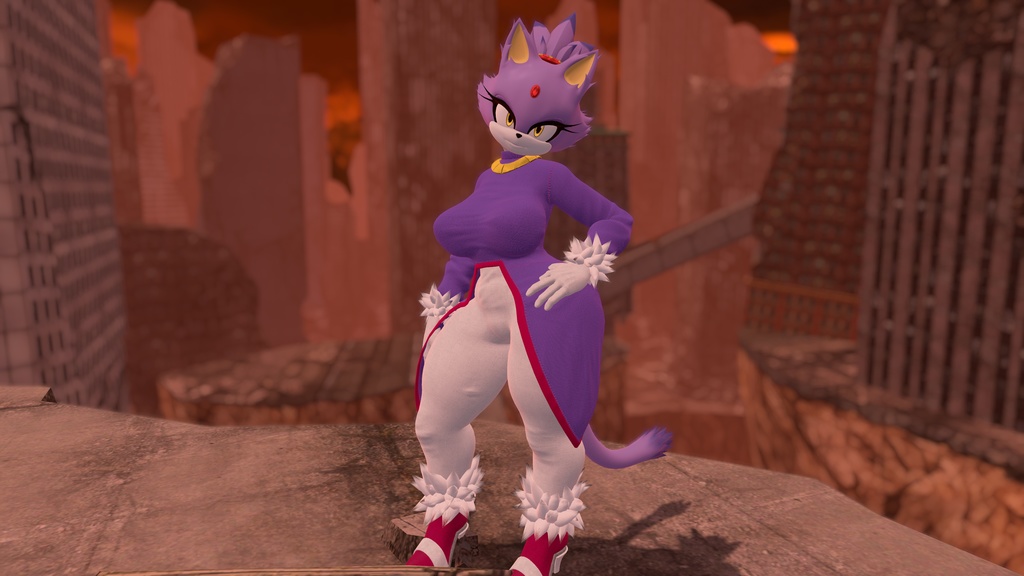 Blaze [VRC + Blender Rig] - Reivene3D - 2/8