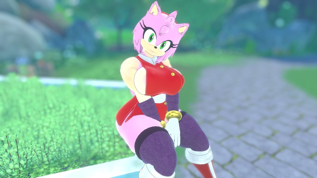 Amy [VRC + Blender Rig] - Reivene3D - BOOTH
