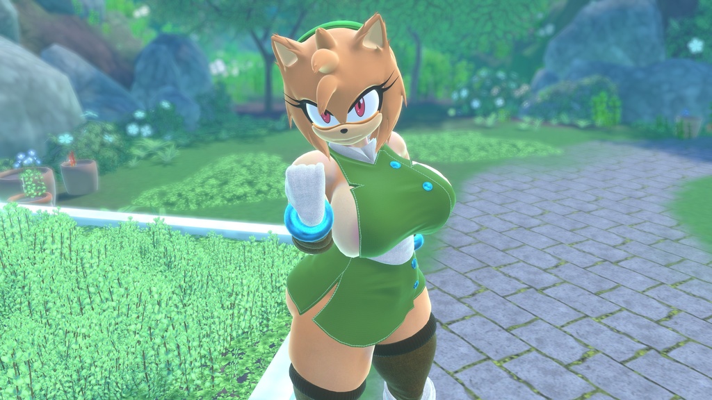 Amy [VRC + Blender Rig] - Reivene3D - 9/9