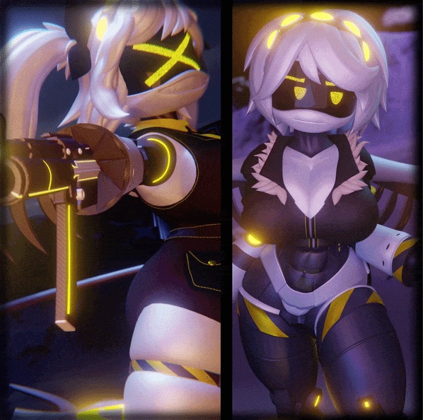 Jae and Vee [VRC + Blender Rig]