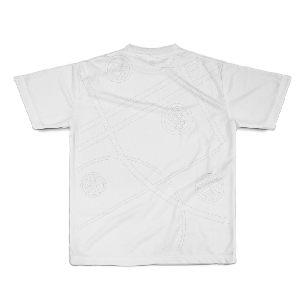 筋彫りTシャツ「背中の秘密」
