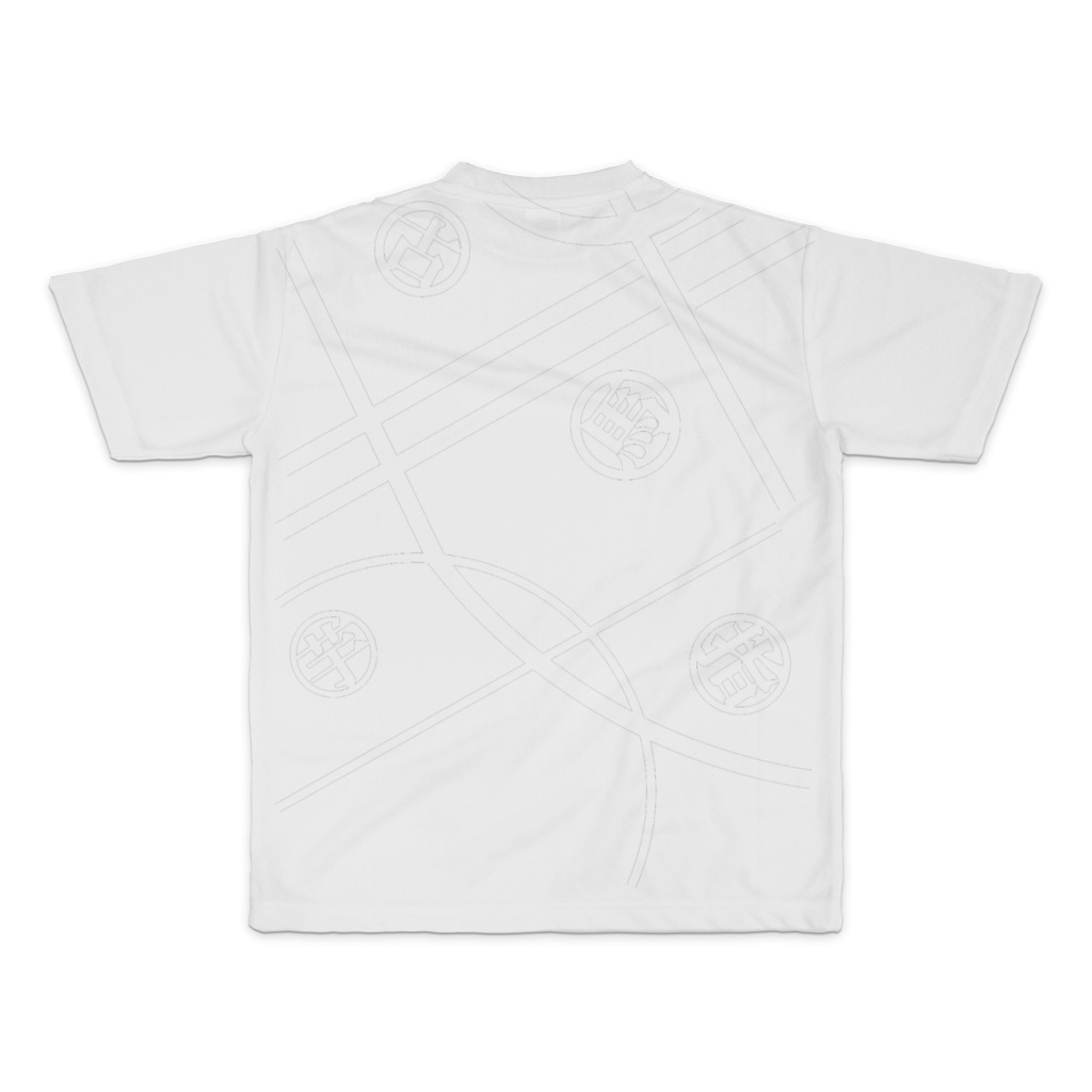 筋彫りTシャツ「背中の秘密」