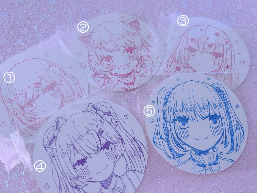 ボールペン原画