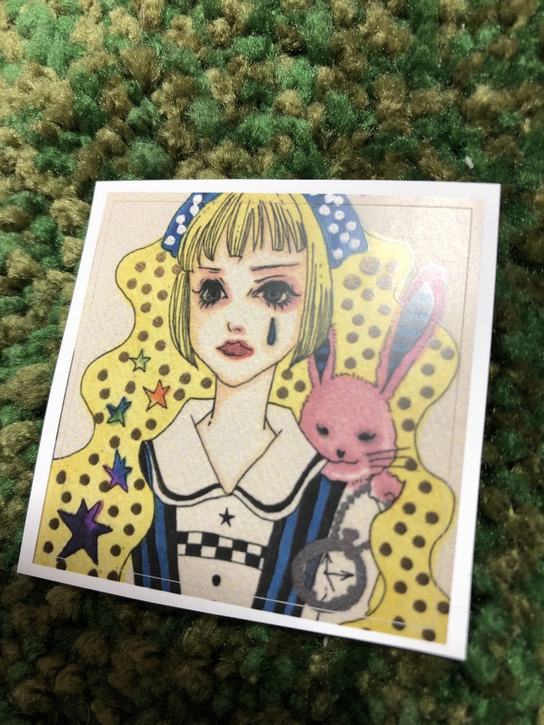 大人になったアリス ステッカー