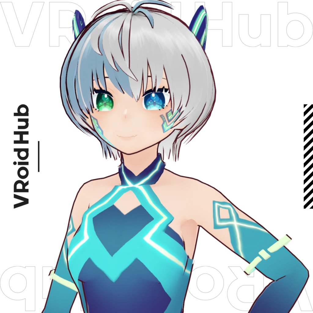 AvatarSample_F/Vita Vroid Files