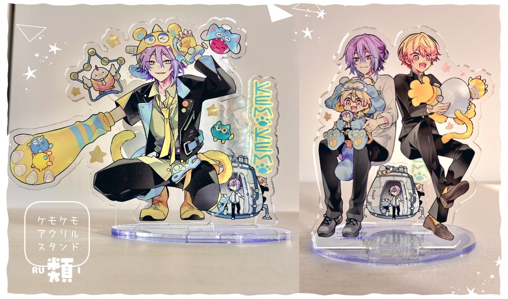 【boost不要です】フレーム付き アクリルスタンド