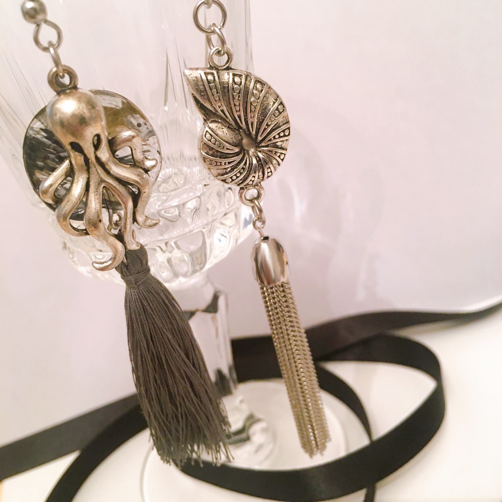 【twst】アズール イメージのタッセルピアス