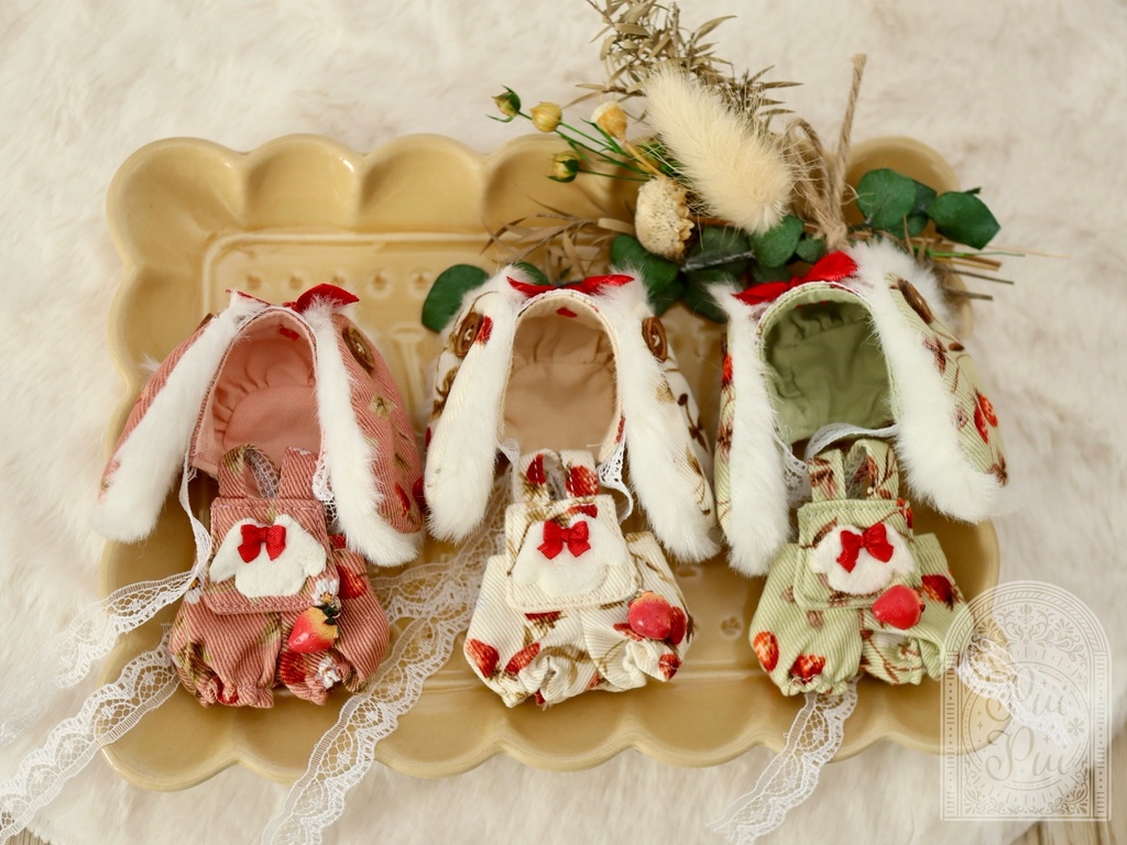 うさ耳ボンネットset(cocokumu ver.)