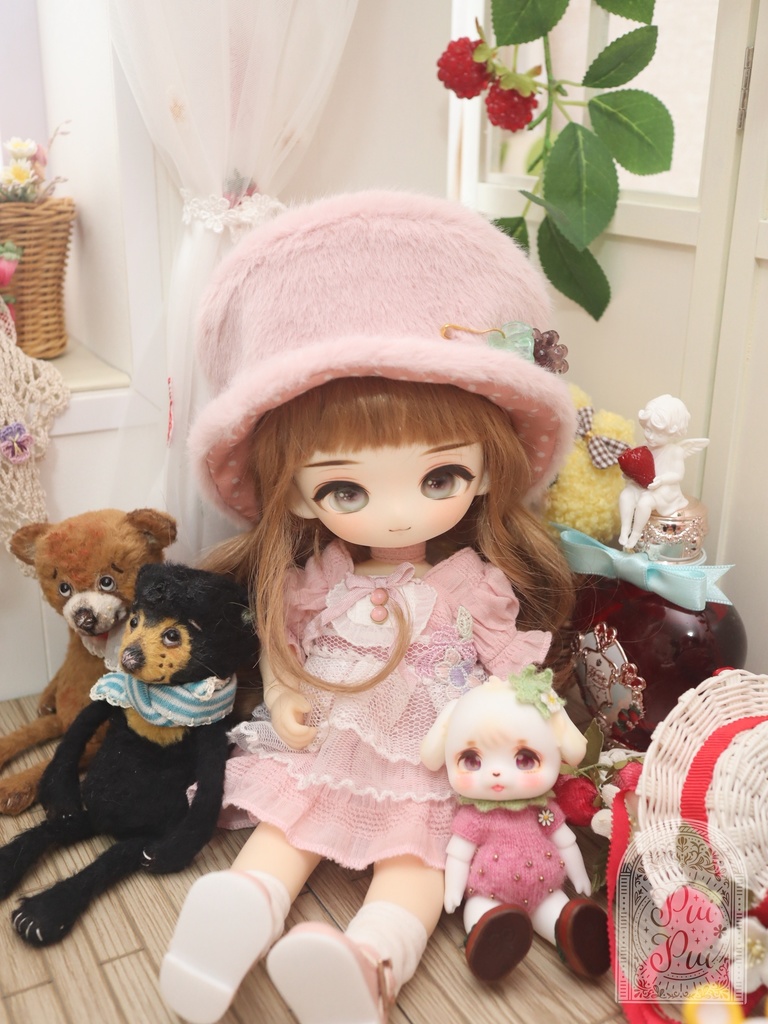 少し大きな葡萄なお洋服set