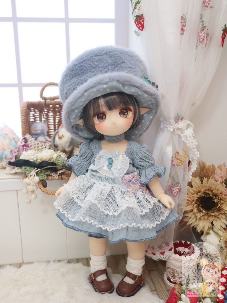 少し大きな葡萄なお洋服set