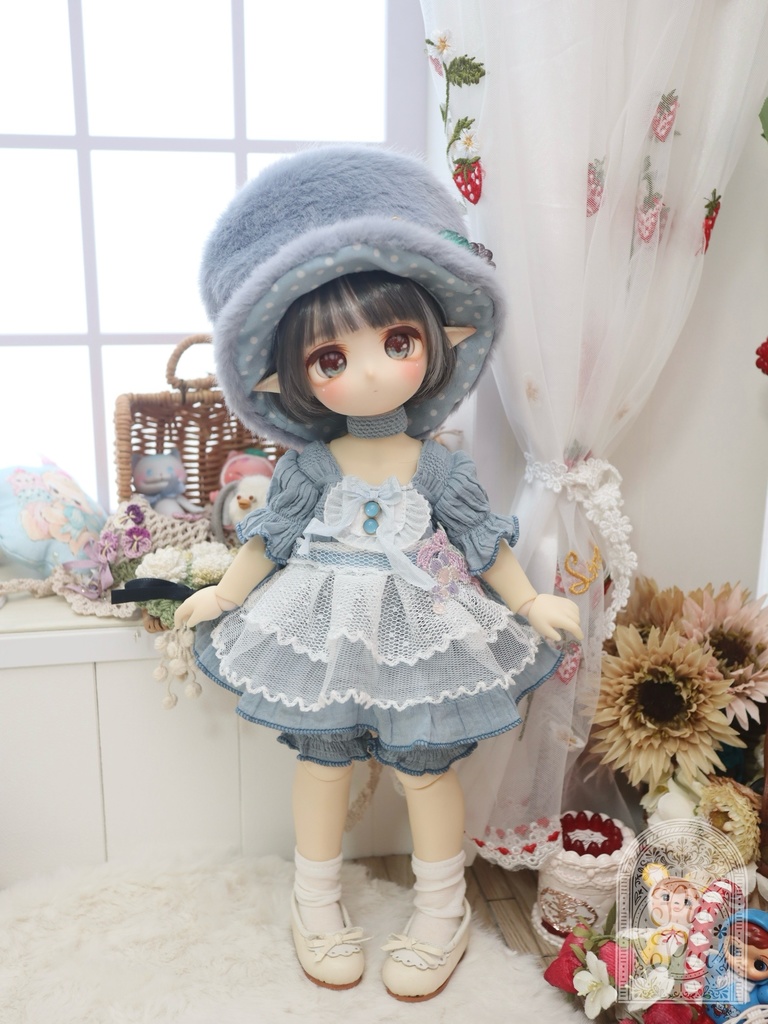 少し大きな葡萄なお洋服set