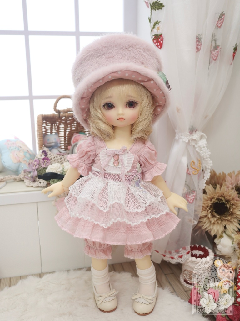 少し大きな葡萄なお洋服set