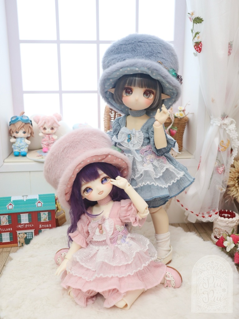 少し大きな葡萄なお洋服set