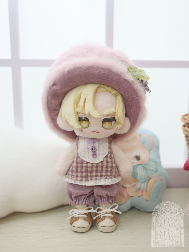 葡萄なお洋服set(ぷにみお・ちいさぬいver.)