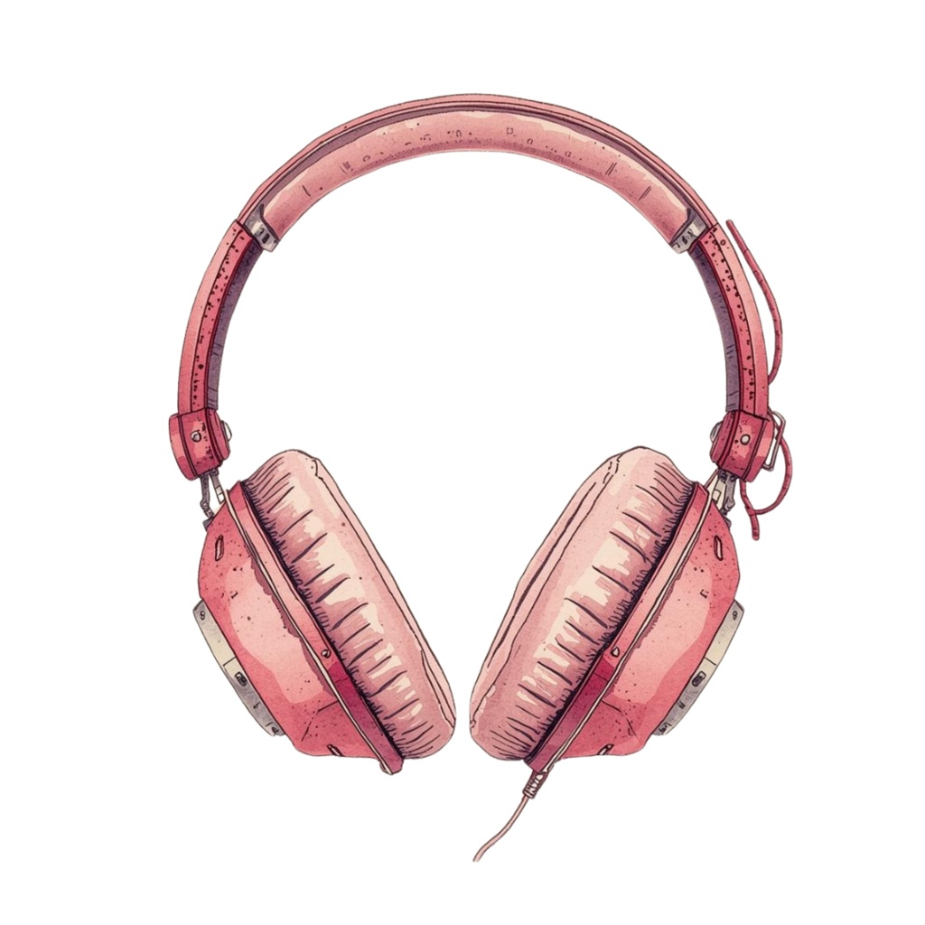 【canva】水彩風旅行アートクリップアートセット(ピンク系/全10種類)PNG背景透過