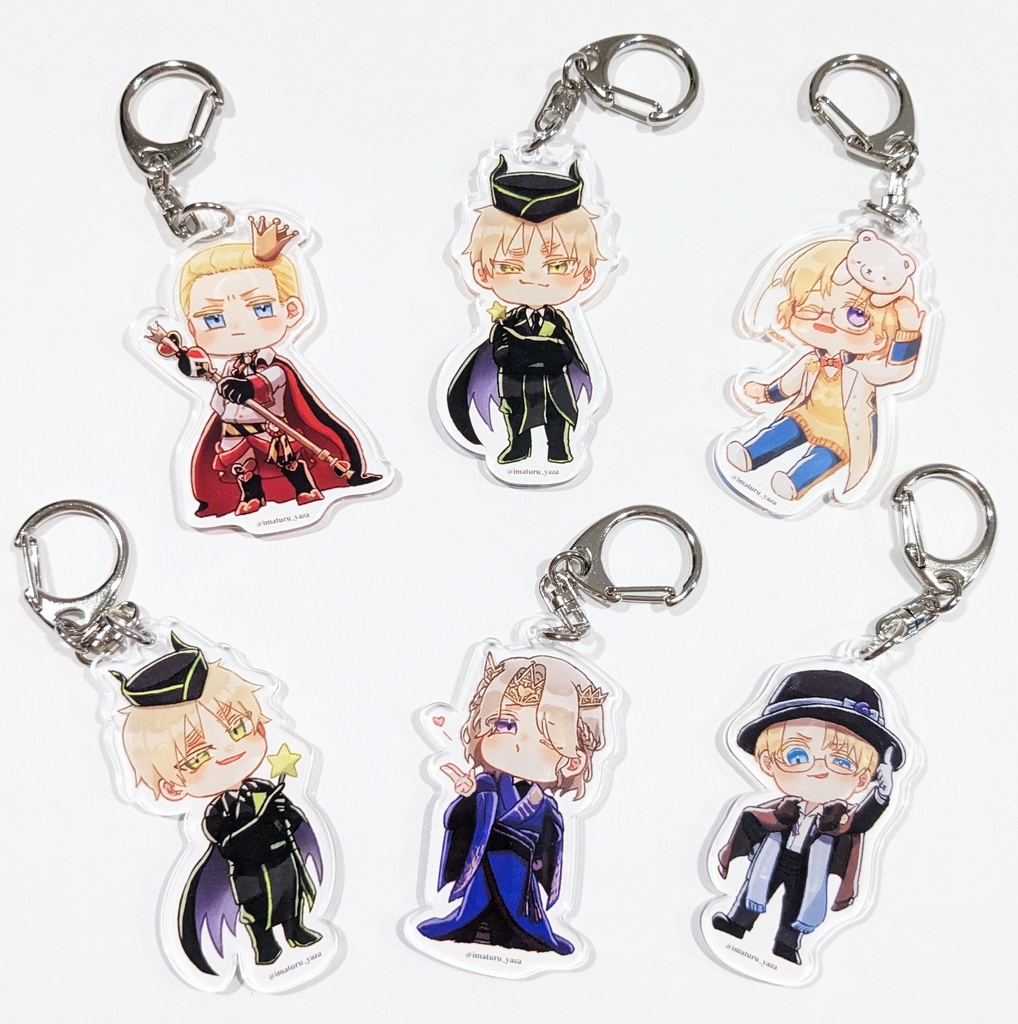 【ヘタリア】ヘタリアtwstパロ アクリルキーホルダー