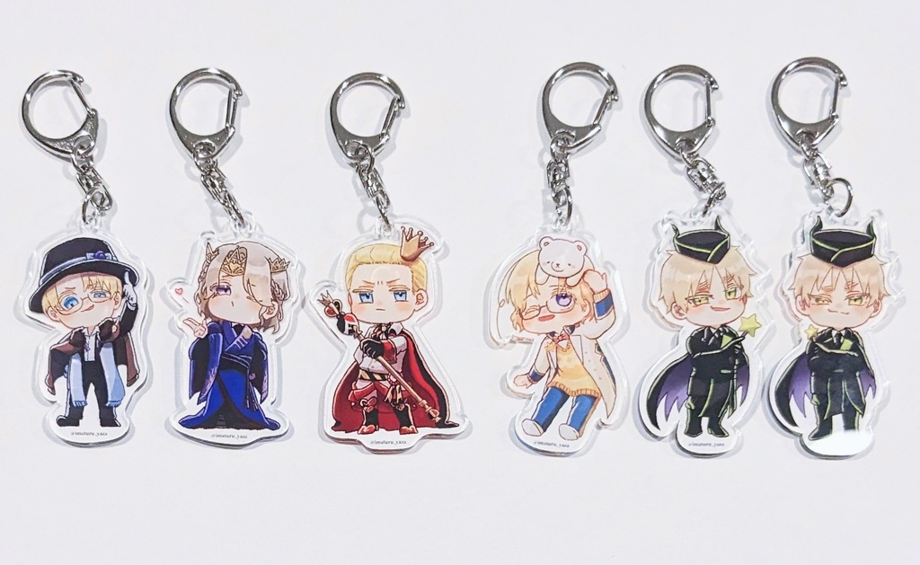 【ヘタリア】ヘタリアtwstパロ アクリルキーホルダー