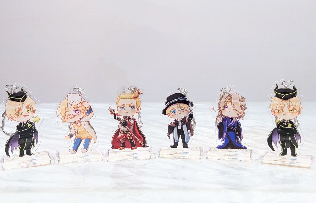 【ヘタリア】ヘタリアtwstパロ アクリルキーホルダー