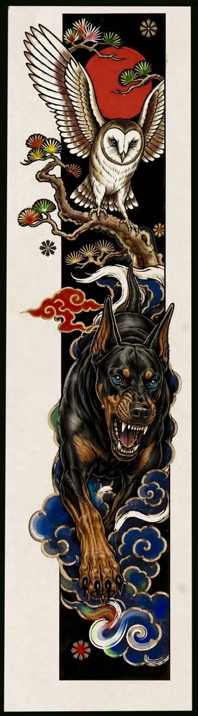 Neo jp traditional ✖️DOBERMAN