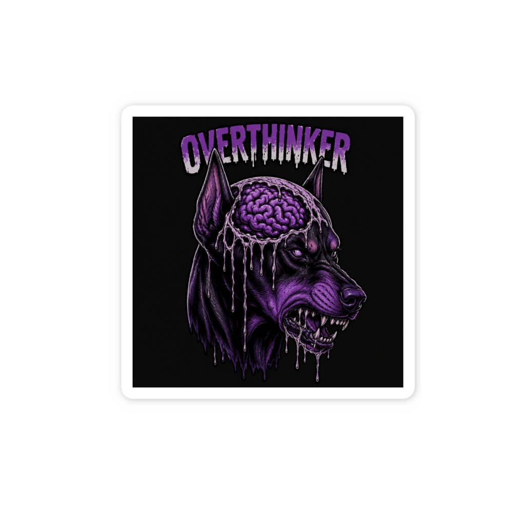Over thinker purple