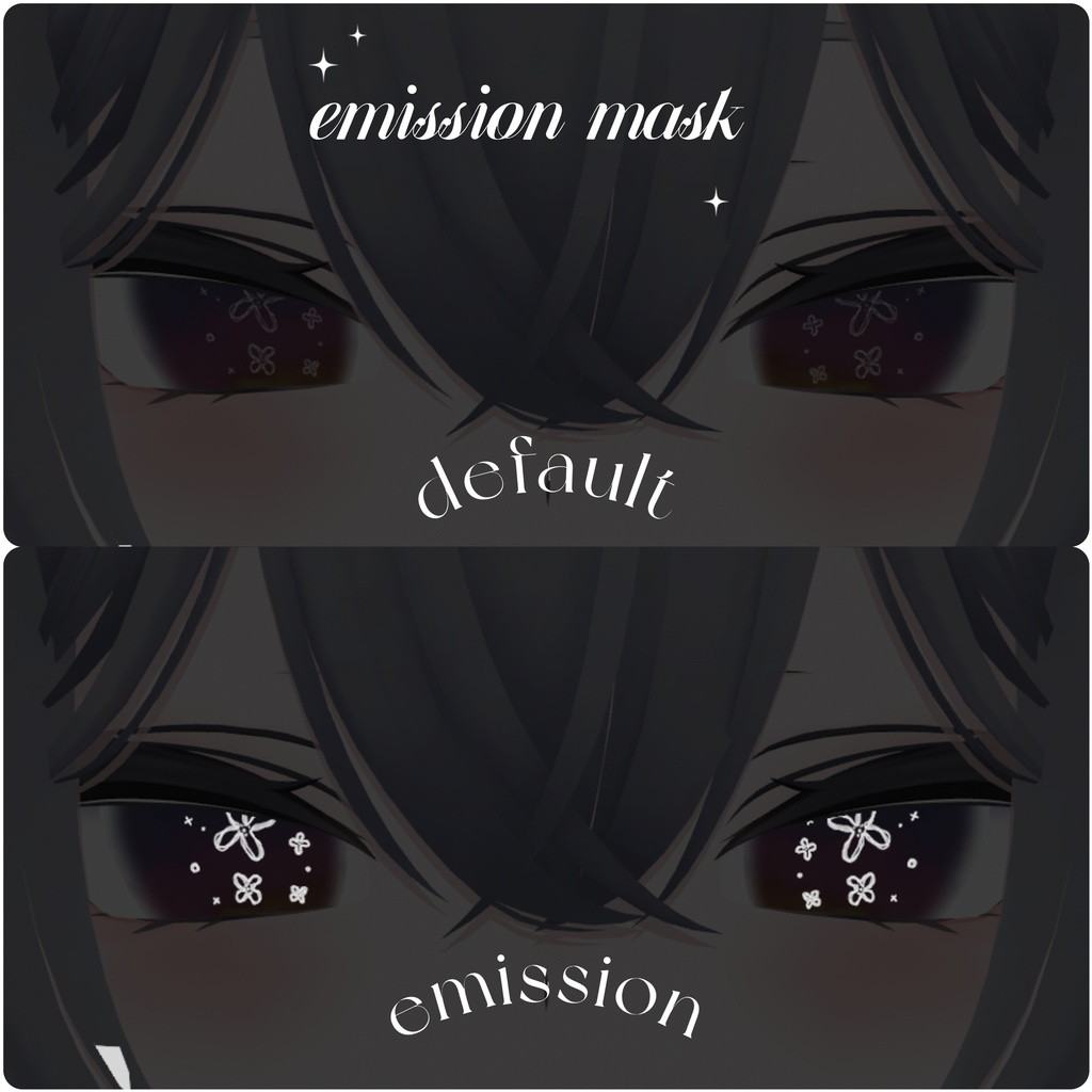 ⌇rurune対応アイテクスチャ⌇ Flowers scattering at dusk
